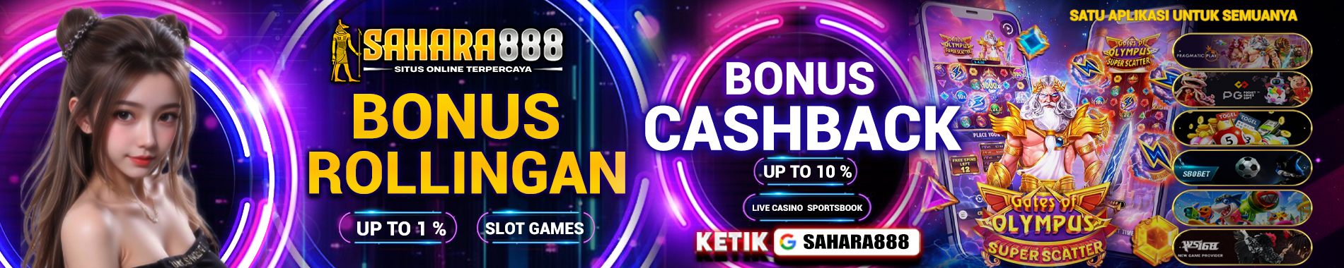 BONUS ROLLINGAN SAHARA888